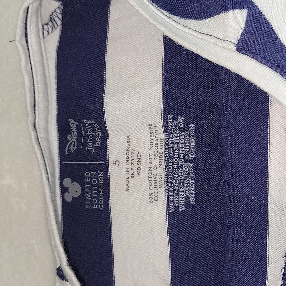 Minnie Striped dress Size 5 - Picture 3 of 4